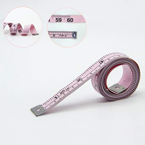 Soft Tape Measure Utron Measure Tape for Body 3 Pack Double Scale Measurement Tape Set for Sewing, Body, Tailor 60/120 inch - Thumbnail 4