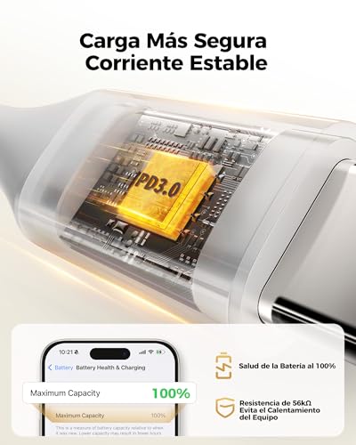 Silkland 240W 100W Corto Cable USB C a USB C [0.3M/2 Unidades], PD 3.1 Carga Rápida USBC Tipo C, Compatible con iPhone 16/16Plus/16Pro/Max, MacBook Pro/Air, iPad Pro/Air/Mini, Samsung, Pixel, Laptop