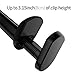 VICXXO Gooseneck Nintendo Switch Mount Holder/ iPad Stand/ Cellphone Stand/ Tablet Mount Holder, Bolt Clamp with Spring Grip for Apple or Android Devices 4-10.6