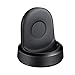 EXMRAT Compatible with Samsung Gear Sport Charger, Replacement Charging Dock Cradle for Samsung Gear Sport SM-R600 Smart Watch (Black)
