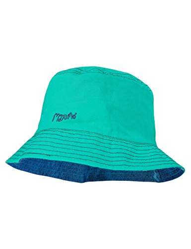 maximo Hut WAL Reversible Hat, Multicoloured (Dark Jeans/Aqua 6370), 49 cm for Babies