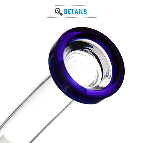 Hand-Made Crafts Glass Art Simplicity 10 Inch Tall Join 14MM (Blue) - Thumbnail 2