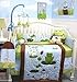 SoHo Baby Crib Bedding 9 Piece Set, Froggies