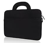 Amazing Accessory (TM) Laptop Carrying Bag with Handle (Black) for Acer Aspire V3-572G-70TA 15.6-inch Laptop