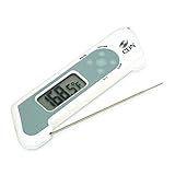 CDN TCT572-W ProAccurate Digital Instant Read Folding Thermocouple Cooking Thermometer-NSF Certified White