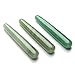 Top Plaza Crystal Massage Wand for Acupuncture Therapy Pointed Stick Tretament Gua Sha Scraping Tool - Rose Quartz + Green Aventurine