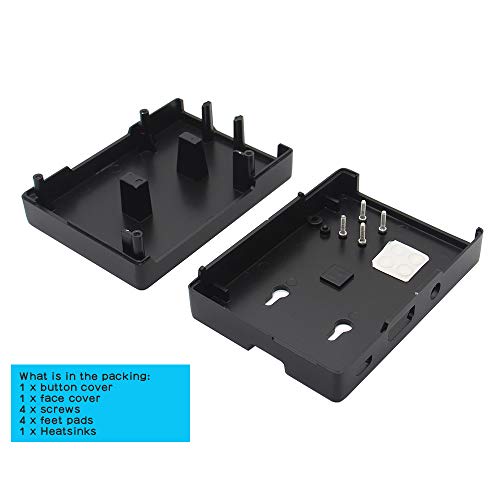 4 Geekworm+Raspberry+Aluminum+Dissipation+Enclosure