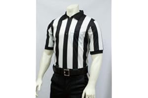 SMITTY OFFICIAL'S APPAREL Smitty | FBS-117M | 2" Stripe MESH Football Officials Short Sleeve Shirt