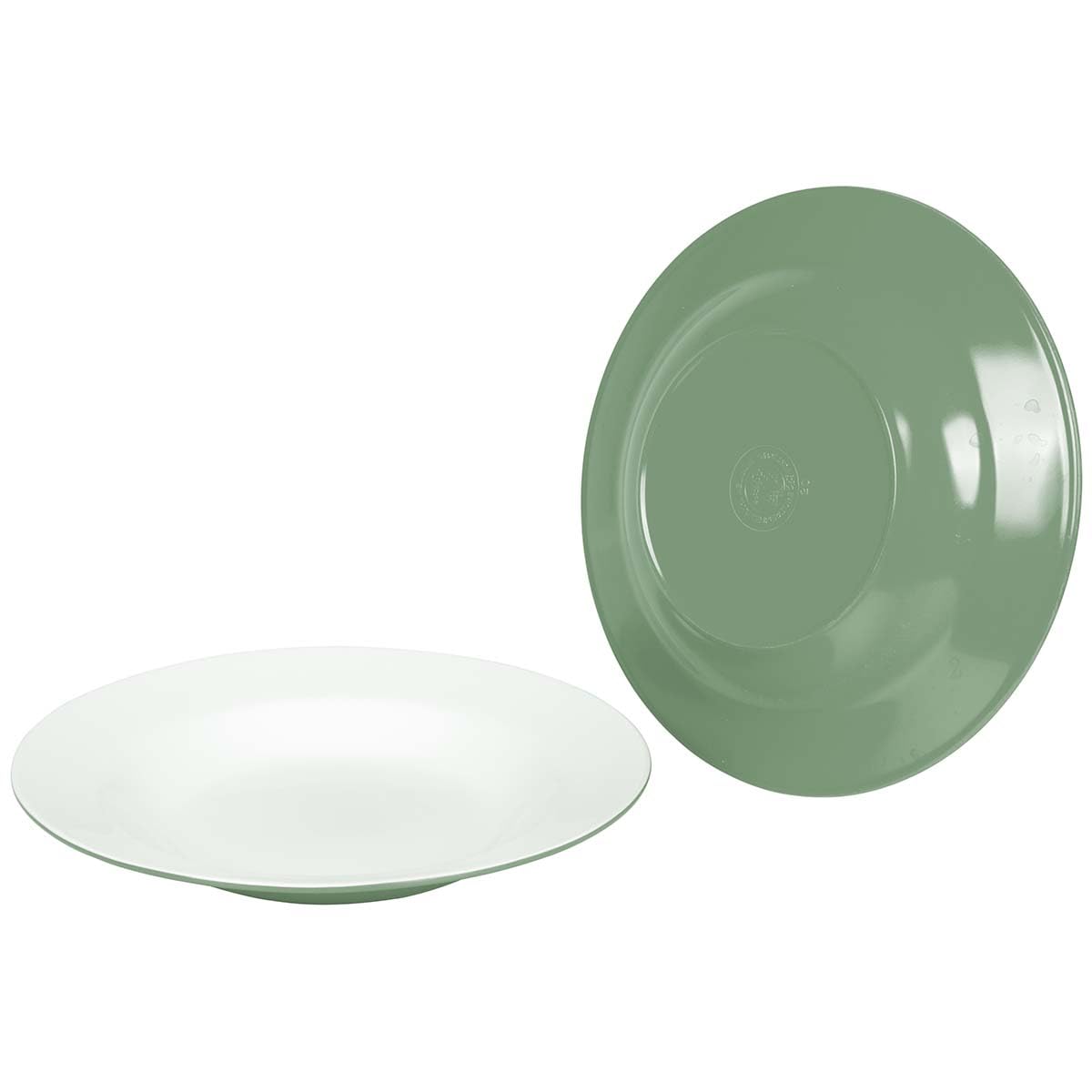 BC Plato Hondo 2-t. Verde 4pcs