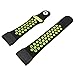 YOOSIDE for Fenix 5X/5X Plus Watch Band,26mm Easy Fit Soft Silicone Quick Release Replacement Band Strap for Garmin Fenix 3/3 HR/Fenix 5X/5X Plus/Fenix 3/3 HR/Quatix3 (Black-Green)