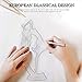 H&W Graceful Dance Movements, Beautiful Dancer Statue, Colorful, Best Gift for Girl, Home Decoration, Desk Ornament(HH8-D2)