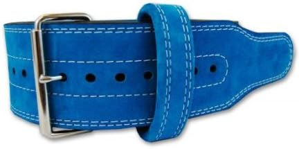 Toro Bravo Powerlifting Belt Single Prong (Blue, Large 33-43 inch waist)