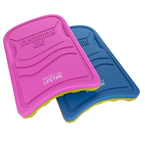 Kickboard - Lightweight Foam Swim Board - Swimming Training Aid for Adults and Kids, Pink