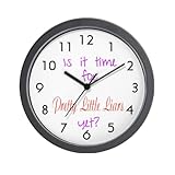 CafePress Time For Pretty Little Liars? Wall Clock - Standard Multi-color