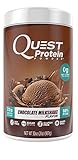 Quest Nutrition Protein Powder, Chocolate Milkshake, 23g Protein, 84% P/Cals, 0g Sugar, 2g Net Carbs, Low Carb, Gluten Free, Soy Free, 2lb Tub