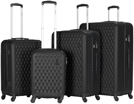 VIPTOUR Luggage Set of Pieces ABS Made with Spinner Wheels And