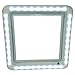 HENG'S INDUSTRIES Universal LED Vent Trim Kit | Clear Lens Ring Diffuser & Warm White Light | Decorative & Functional | 720 Lumens | RVs Campers Travel Trailers | HG-LR-C-WW-AFT