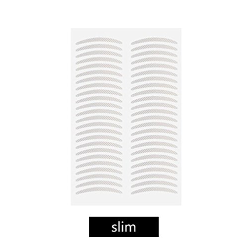 Botrong 72Pairs Invisible Beauty Double Eyelid Tape Stickers Instant Eyelid Lift Without Surgery, Perfect for Hooded, Droopy, Uneven, Mono-Eyelids (Slim Type)