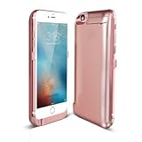 iPhone 6 / 6s Battery Case, Keluoer Portable Slim iPhone Battery Charger Mobile Protective Charging Cases (4.7 Inch) 5800mAh Capacity Power Bank (Rose Gold)