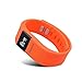 Nicequip Jopuzia TW64 Smart Watch Bluetooth Watch Smart Bracelet Calorie Counter Wireless Pedometer Sport Activity Tracker For IPhone Samsung (Orange)