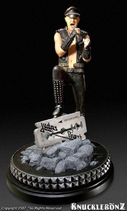Judas Priest Collector's Memorabilia: 2007 KnuckleBonz Rock Iconz Rob Halford Statue