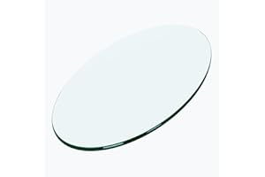 SZG 48" Inch Round Glass Table Top 1/3" Thick Tempered Flat Polished(1/3" Thick - Pencil Polished, 48 in)