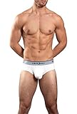 Obviously Naked Brief with Contour Pouch (White, Medium)