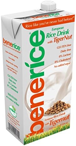 BENERICE Rice Drink with Tigernuts, 6 Pack