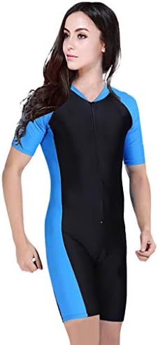 Women's Fashion Short Sleeved Bodysuit Swimwear Sun Protection Clothing Diving Suit Swimsuit Clothes Outfits Sets