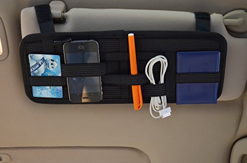 Better Space Sun Visor Organizer, Black (616913887319)