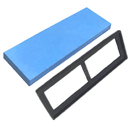 scgtpapadc Single-sided 5000-grit Whetstone Knife Sharpener Grindstone Home Kitchen Tool - Blue