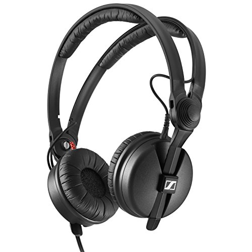 Sennheiser ゼンハイザー HD 25 PLUS 密閉型 プロフェッショナル モニターヘッドホン 【国内正規品】 506908 ブラック 軽量 DJ定番 コイルケーブル カールコード