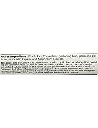 Solaray Bio Zinc Suplemento, 15 mg, 100 Count