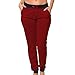 Coco-Limon Womens Jogger, Long Fleece Sweatpant, Side Pockets & Cuffed Ankles