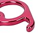 kissloves Rescue Figure 8 Descender Belay Device Aluminum Alloy 50KN Climbing Belay Rappel Gear Descender with Lock Off Ears for Rescuing Climbing Mountaineering Escaping Caving Engineering Protection