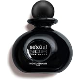 Sexual Noir Pour Homme Eau de Toilette Spray, Top Notes of Italian Bergamot, Crisp Grapefruit, Cardamom, Mysterious Dark Natural Oils