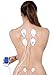 Tens Unit, FDA Cleared LuxFit 16 Modes Portable Tens Machine EMS Electric Pulse Massager - Electrotherapy Back Pain Management and Muscle Stimulator