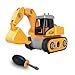 iLifeTech Car Toys Excavator Toy Educational Building Tractor for 3-12 Years Old Boys and Girls