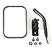 Rugged Ridge | Quick Release Mirror, Rectangular, Textured Black | 11025.18 | Fits 1997-2018 Jeep Wrangler