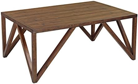 Craft and Main Old World Chestnut Bali Coffee Table, 45" x 30"