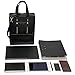 ESTARER Women Business Briefcase Handbag PU Leather 15.6 Inch Shoulder Laptop Work Bag