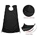 AMTOK Beard Catcher Bib Apron Beard Cape for Shaving,Trim Your Beard In Minutes Without The Mess (Cape, Black)