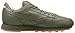 Reebok Men's cl lthr cu Fashion Sneaker, Hunter Green/White Gum, 10.5 M US