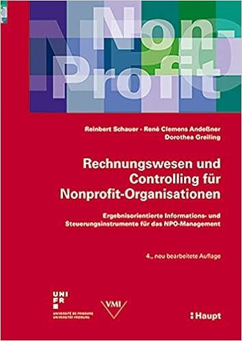 Rechnungswesen Und Controlling Fur Nonprofit Organisationen Reinbert Schauer Rene Clemens Amazon De Bucher