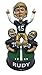 Rudy Ruettiger Notre Dame Fightin Irish Talking Celebration Bobblehead NCAA
