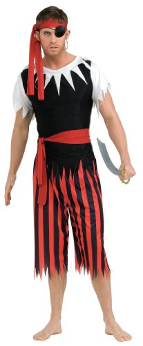 Rubie's Costume Pirate Complete Adult Value Costume