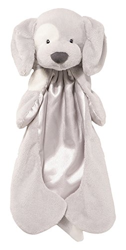 Gund baby spunky dog huggybuddy blanket, gray