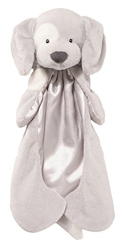 Gund Baby Spunky Dog Huggybuddy Blanket, Gray