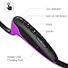 ZFKJERS Bone Conduction Headphones, Wireless Bluetooth 5.0 HD Stereo Open Ear Waterproof Sport Headset with Microphone for Running Driving Cycling (Purple)