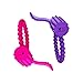 SF Cold Light Heads Men En-larger V-ibration Thimble R-ing --Voilet/Pink